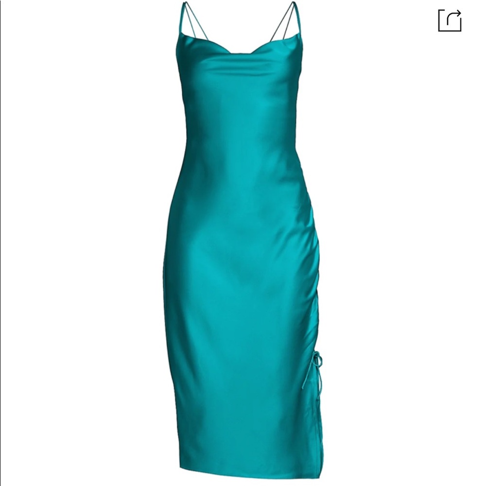 Parker satin dress